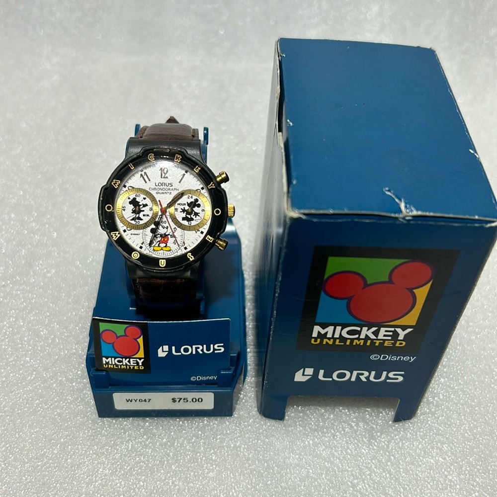 Lorus Mickey Mouse Chronograph Watch